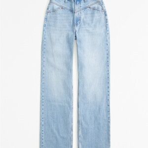Abercrombie & Fitch 90s Relaxed Jean High Rise, Size 27 / 4r